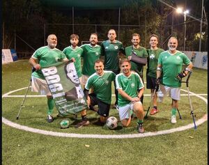 Νίνης: Έπαιξε ποδόσφαιρο με την ομάδα ακρωτηριασμένων του Παναθηναϊκού