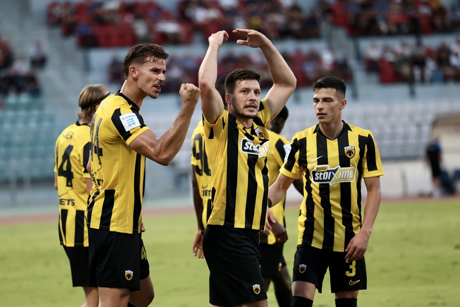 Βόλος Elabet - ΑΕΚ 1-2: Γλίτωσε νέα γκέλα ολκής χάρη στον φοβερό Γιόβιτς ο «Δικέφαλος»! (video)