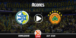 Μακάμπι - Παναθηναϊκός Live Streaming*