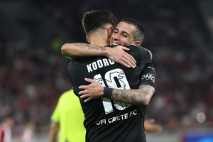 Ολυμπιακός - ΟΦΗ 0-1: «Μαύρο» ντεμπούτο για Αλγκουαθίλ και ιστορικό «διπλό» για τους Κρητικούς! (video)