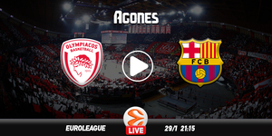 Ολυμπιακός - Μπαρτσελόνα Live Streaming*