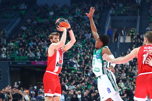 Παναθηναϊκός – Ολυμπιακός 94-101: «Άλωσαν» με 100αρα το T-Center οι «ερυθρόλευκοι» (video)