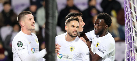 Φιορεντίνα – ΑΕΚ 0-1: Ιστορικό «διπλό» για την Ένωση στην Ιταλία με «χρυσό» σκόρερ τον Γκατσίνοβιτς! (video)