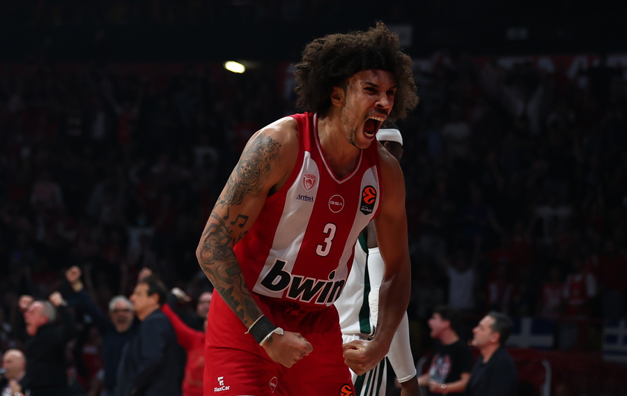 Ολυμπιακός - Παναθηναϊκός 86-80: «Ερυθρόλευκο» το ντέρμπι και... 11-0! (video)