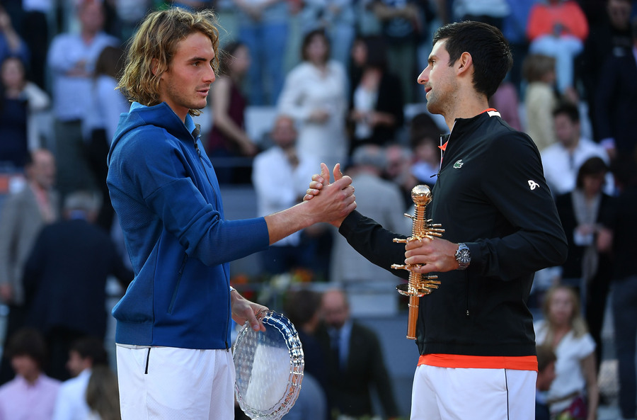 Επίσημη… πρώτη για το δίδυμο Τσιτσιπά-Τζόκοβιτς στο Indian Wells