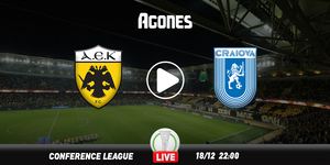 ΑΕΚ – Κραϊόβα Live Streaming*