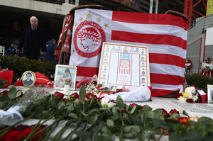 Ολυμπιακός: Τελέστηκε το μνημόσυνο της τραγωδίας των οπαδών της Θύρας 7