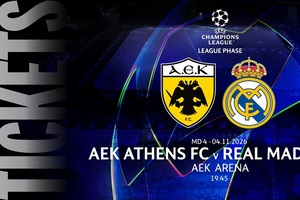 ΑΕΚ - Ρεάλ εισιτήρια: Σε κυκλοφορία τα «μαγικά χαρτάκια» για το ματς με τη «Βασίλισσα»!