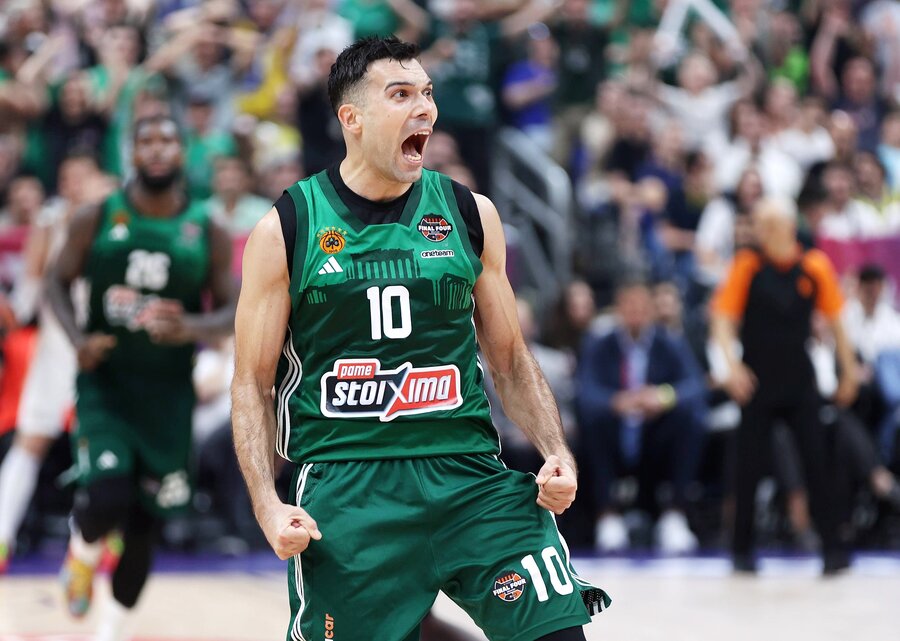 Ρεάλ Μαδρίτης - Παναθηναϊκός 80-95: Υπέταξε τη «Βασίλισσα» με τρομερούς Σλούκα και Ναν και εγένετο… Επτάστερος! (video)