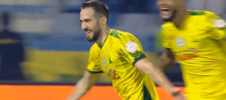 Φορτούνης: Δύο γκολ και δύο ασίστ με Αλ Ιτιχάντ (video)