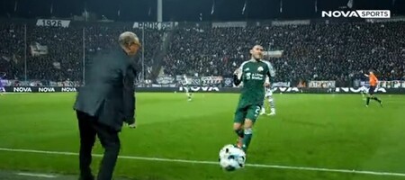 ΠΑΟΚ - Παναθηναϊκός: Το κακό κοντρόλ του... Μπενίτεθ (video)