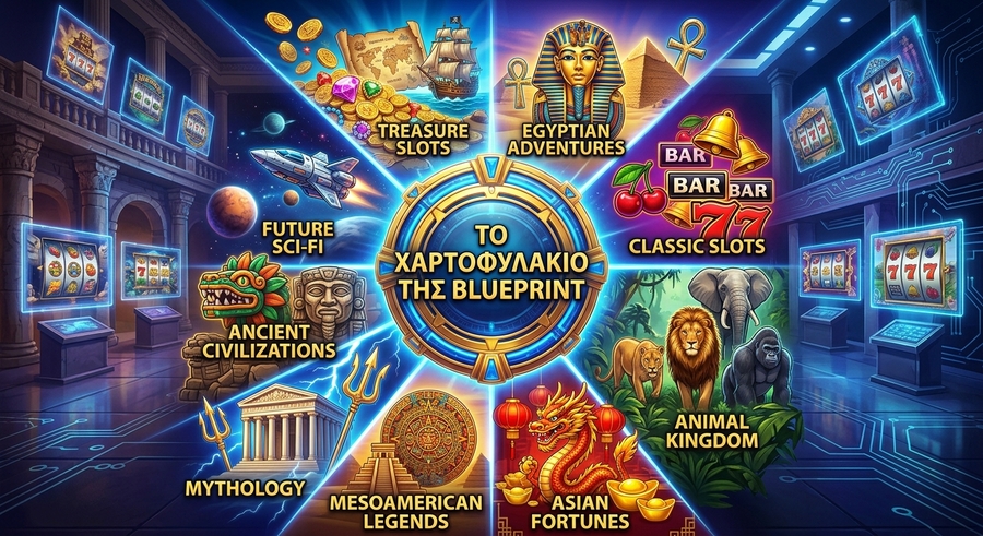 Blueprint Gaming - Φρουτάκια & Παιχνίδια Live Casino