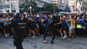 Μαρσέιγ: Επεισόδια μεταξύ οπαδών και ισπανικής αστυνομίας