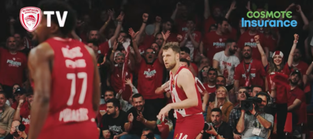 Ολυμπιακός: «Ερυθρόλευκη» παράνοια στο ΣΕΦ και η βράβευση των Βεζένκοβ-Μιλουτίνοβ (video)