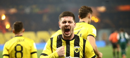 Γιόβιτς: Ο μοναδικός που έχει πετύχει καρέ σε αθηναϊκό ντέρμπι