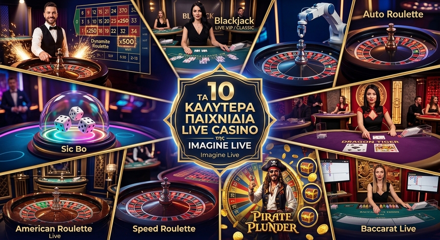 Imagine Live - Παιχνίδια Live Casino