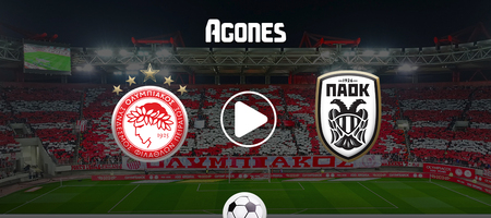 Ολυμπιακός – ΠΑΟΚ Live Streaming*