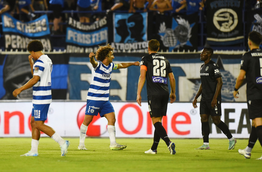 Ατρόμητος - ΠΑΟΚ 1-2: Λύτρωση στο 90’ για τον «Δικέφαλο του Βορρά»