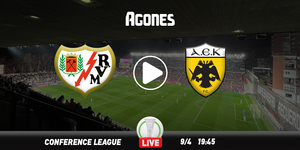 Ράγιο Βαγιεκάνο - ΑΕΚ Live Streaming*