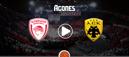 Ολυμπιακός - ΑΕΚ Live Streaming*