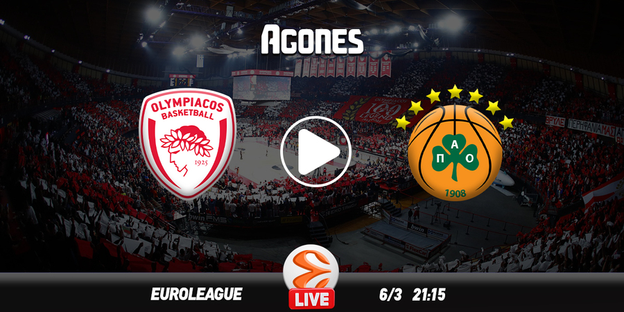 Ολυμπιακός - Παναθηναϊκός Live Streaming*