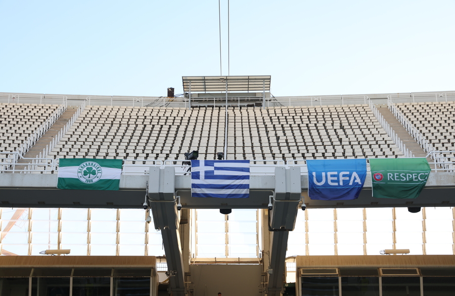 Παναθηναϊκός - ΤΣΣΚΑ 1948: Ενός λεπτού σιγή στη μνήμη των πεσόντων πυροσβεστών