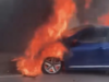 Αντίπαλοι ΑΕΚ: Τρομακτικές στιγμές για τον Μουσάμπα της Σάμσουνσπορ - Το αυτοκίνητό του τυλίχθηκε στις φλόγες (vid)