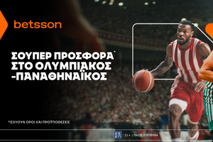 Betsson: Σούπερ προσφορά στο Ολυμπιακός–Παναθηναϊκός!