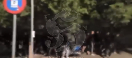 Συμπλοκή οπαδών της Ατλέτικό και της Σοσιεδάδ πριν τον τελικό του Copa Del Rey!