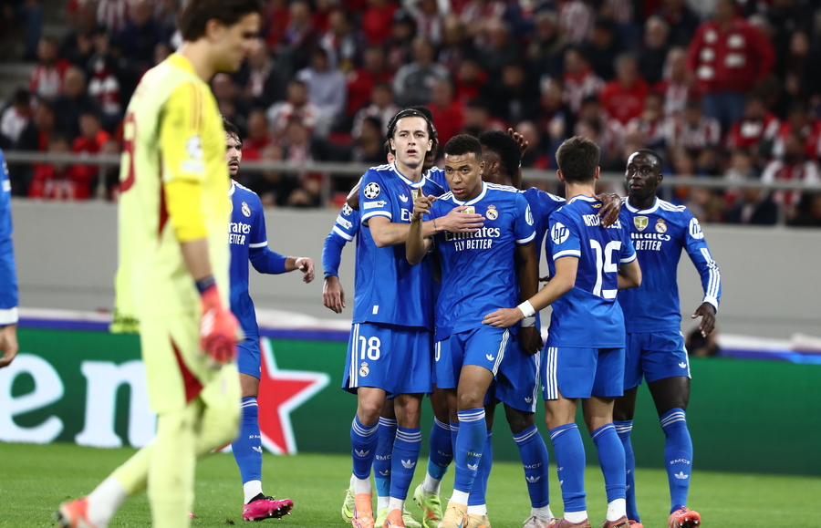 Ολυμπιακός – Ρεάλ Μαδρίτης 3-4: Ο δαιμονισμένος Εμπαπέ χάλασε μια ιστορική βραδιά για τους «ερυθρόλευκους» (video)