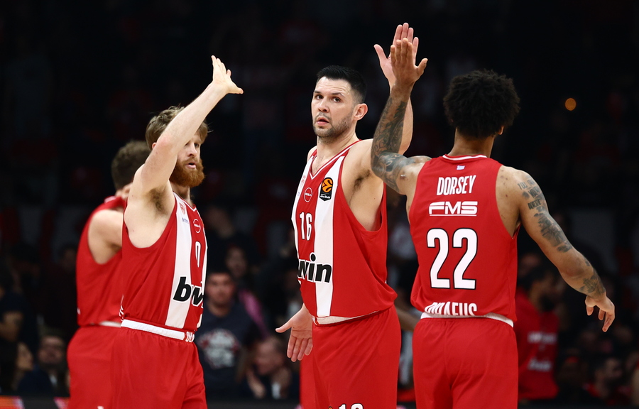 Η βαθμολογία της Euroleague: Πρώτος και καλύτερος ο Ολυμπιακός, τα σενάρια για τον Παναθηναϊκό