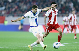 Ολυμπιακός - Κηφισιά: Ο Παντελίδης πανηγύρισε  το γκολ του με τον Τετέι