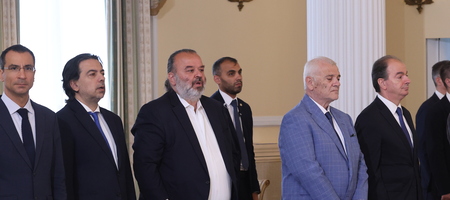 ΑΕΚ: Ηλιόπουλος και Μελισσανίδης παρόντες στο επίσημο γεύμα του ΠτΔ προς τιμήν του Προέδρου του Παναμά (pics)