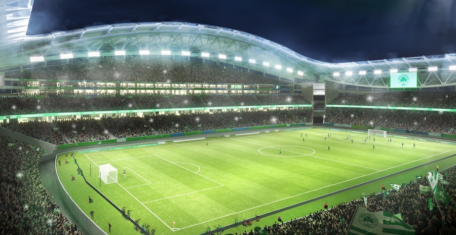 «Υπεγράφη η σύμβαση για το στέγαστρο του νέου γηπέδου του Παναθηναϊκού»