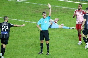 O Γερμανός Ντάνιελ Σλάγκερ στο Παναθηναϊκός - ΠΑΟΚ