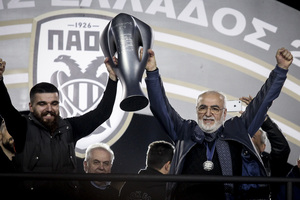 Αποθέωσε τον Ιβάν Σαββίδη ο Νίκος Ηλιάδης: «Πρέπει να συνεχίσετε να στηρίζετε τον ΠΑΟΚ, τη Θεσσαλονίκη και την Ελλάδα»