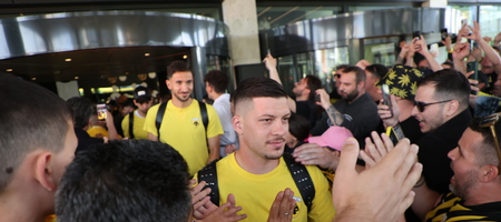 ΑΕΚ: Πανικός στο ξενοδοχείο κατά την αναχώρηση των πρωταθλητών για την Allwyn Arena! (pics)
