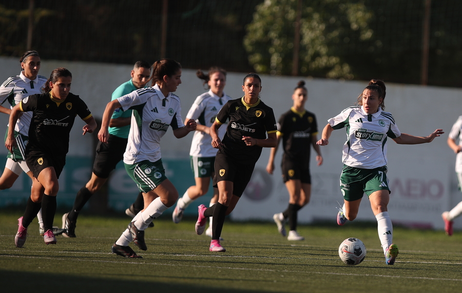 ΑΕΚ - Παναθηναϊκός: Πιάστηκαν στα χέρια οι παίκτριες των δύο ομάδων (video)