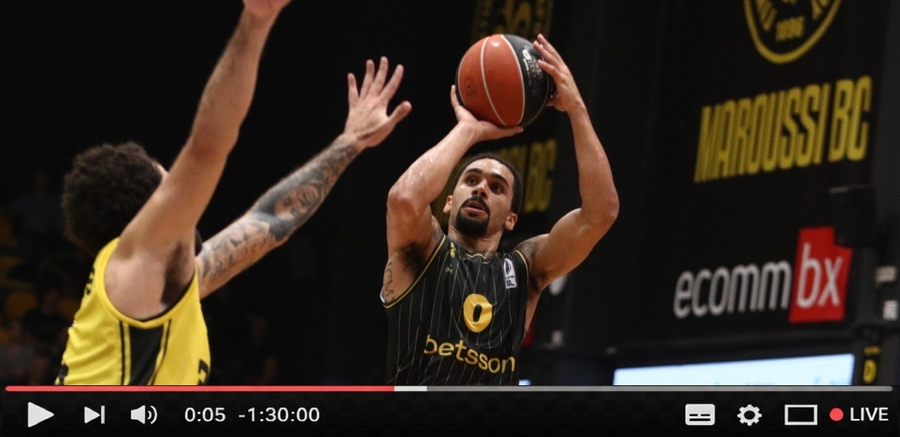 Μαρούσι - Άρης Betsson Live Streaming*