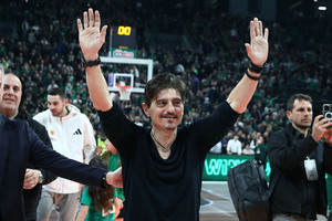 Στην προπόνηση του Παναθηναϊκού ο Γιαννακόπουλος