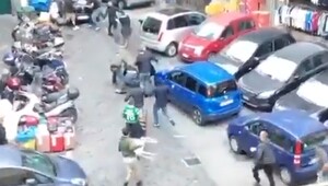 Νάπολι - Σπόρτινγκ: Σοβαρά επεισόδια πριν από το ματς (video)