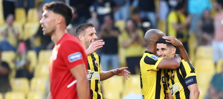 ΑΕΚ - Πανσερραϊκός 8-1: Ισοπέδωσε τους Σερραίους με Μάνταλο από... άλλον πλανήτη η Ένωση! (video)
