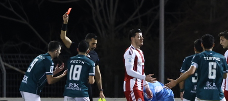 Λεβαδειακός: Παράπονα από τη διαιτησία με Ολυμπιακό