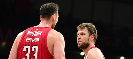 Ολυμπιακός: Εύθυμο κλίμα, μετά τις διακρίσεις των Βεζένκοφ, Μιλουτίνοφ και Ντόρσεϊ στην Ευρωλίγκα