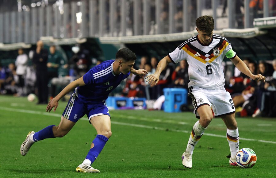 Ελλάδα Κ21 - Γερμανία Κ21 0-2: Έχασε την ευκαιρία αλλά συνεχίζει να ελπίζει για το Euro (video)