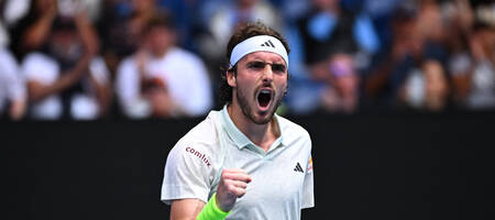 Βαν Ας – Τσιτσιπάς 0-3: «Σβηστά» στους «16» του Australian Open ο Στέφανος