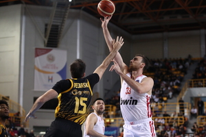 Ολυμπιακός - ΑΕΚ 81-67: Άνετα στον ημιτελικό του Κυπέλλου οι «ερυθρόλευκοι»