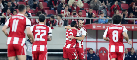 Ολυμπιακός – Ηρακλής 6-0: Κατέκτησαν την πρωτιά στη League Phase και προκρίθηκαν θριαμβευτικά στα προημιτελικά του Κυπέλλου οι «ερυθρόλευκοι»! (video)