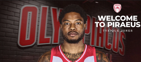 Επίσημο: Στον Ολυμπιακό ο Ταϊρίκ Τζόουνς