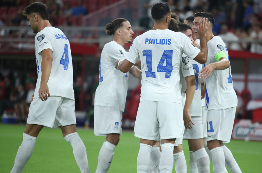 Τα τέσσερα γκολ της Εθνικής Ελλάδας στο πρώτο ημίχρονο κόντρα στην Λευκορωσία (video)